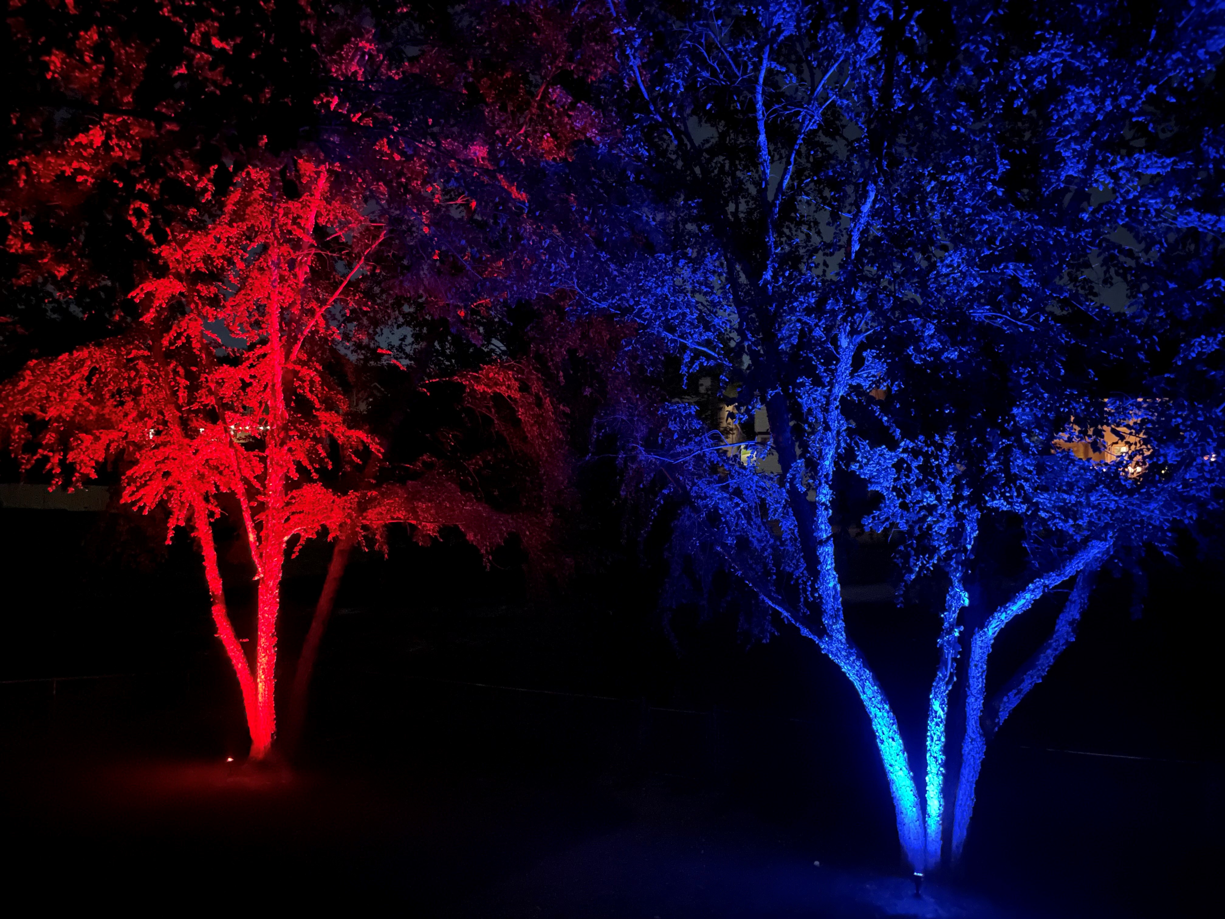 color changing landscape lighting in Avon Lake, Ohio